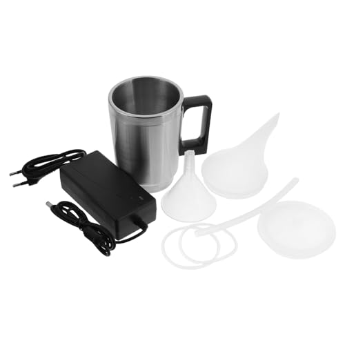CVUTOVO Kit Fari per Auto con Tazza Nebulizzatrice e Imbuto Strumento di Riparazione Lenti Fari in Acciaio Inox e Plastica per Riparazione Graffi Vetri e Restauro Lenti