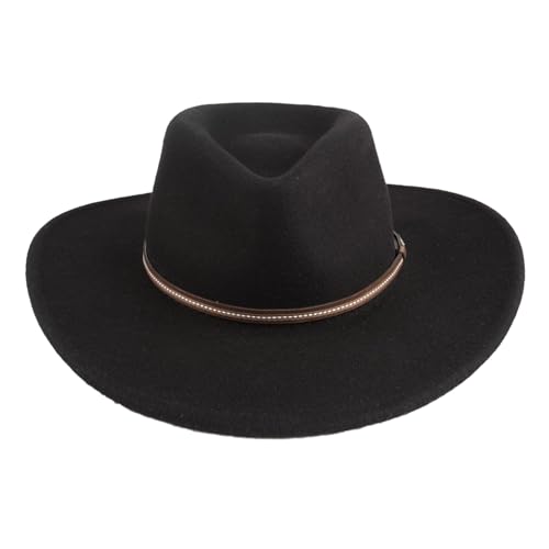 Stetson Gallatin Color: Black Size: M (SWMOGL-813207M0)