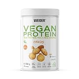 Weider Vegan Protein (750g) Gusto Cookies, Proteine Vegane 23g/dose