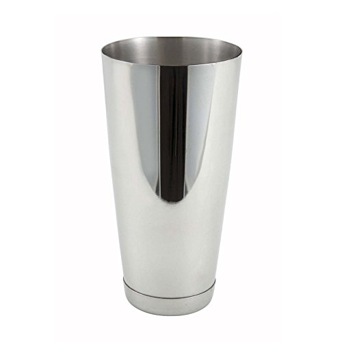 Winco - BS-30 Winco Stainless Steel Bar Shaker, 30-Ounce, 1 Cup