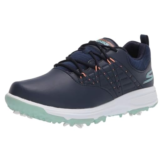 Soft Spikes Unisex-Adult Pulsar Cleat (FTS 3.0), schwarz-schwarz, Fast Twist Fitting 9 Skechers Go Golf Pro 2 Damen Golfschuhe Navy-Turquise 39