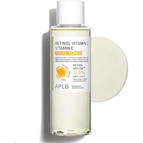 APLB Retinol Vitamin C Vitamin E Facial Toner | Retinol VITA CEN™ 12.0% 5.41 FL.OZ/Korean Skincare, Replenishing Moisture, Revitalize for Gentle and Improve Skin Texture Through Retinol Cover