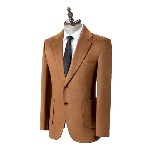 Men's Casual Suede Blazer Jacket Business Party Sport Coat2