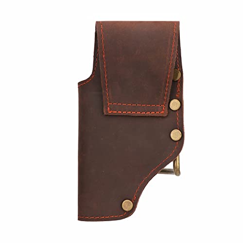 Tourbon Echtleder-Holster mit Zange, Hammer, für Schreiner, Schreiner, Schreinerei, Werkzeug