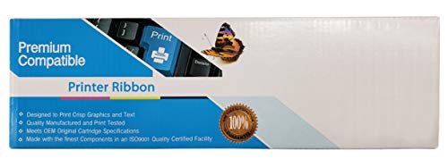 Cinta Compatible para Epson ERC09 Negra, Pack 8 Unidades miniatura 1