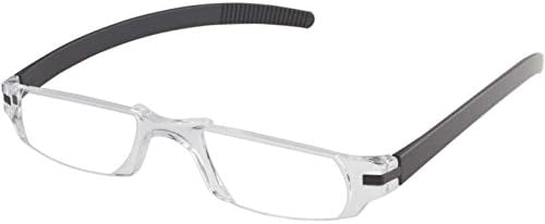Fisherman Eyewear Slim Vision Rimless Reading Glasses with Temples (+3.00)