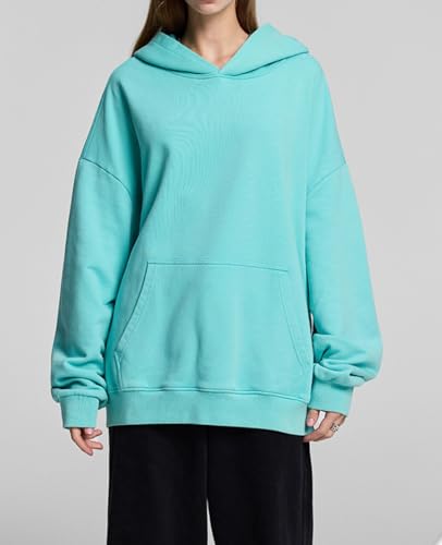 Mens Hoody Oversized Hoodie Unisex Heavyweight Sweatshirt Plain Hoodies for Men Women Couples3