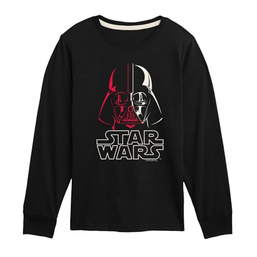 STAR WARS - SIL Darth Vader - Toddler and Youth Long Sleeve Tee