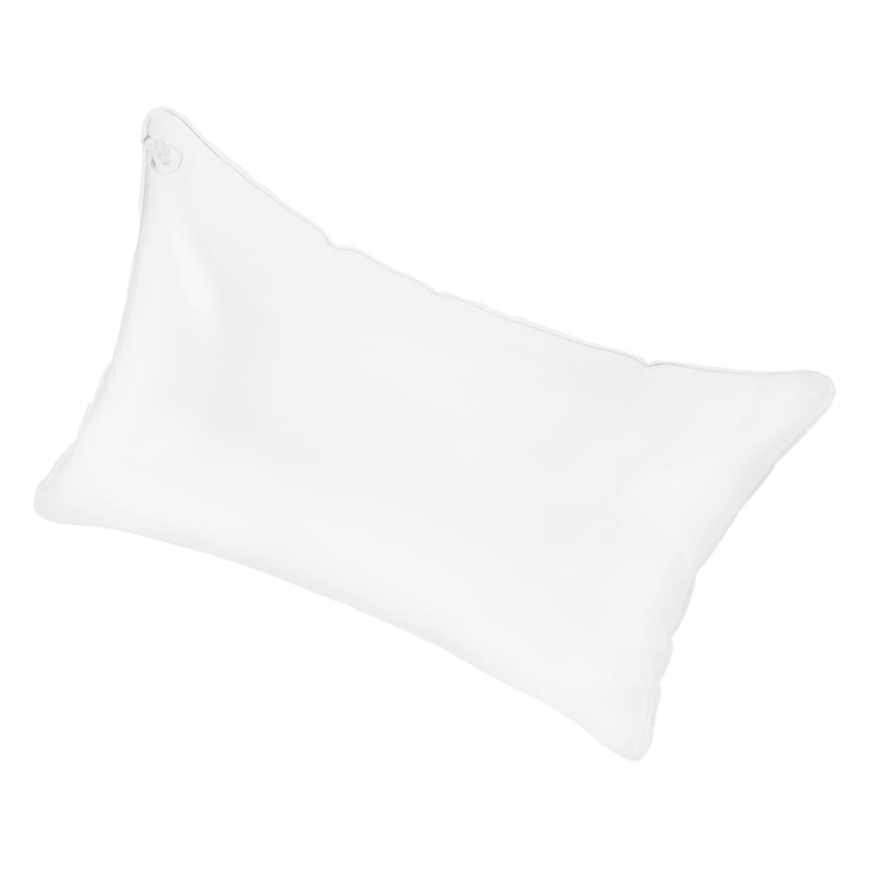 ibasenice Transparent Inflatable Camping Pillow Cushion for Outdoor Inflate Deflate Portable and Pillow Insert for Car Office Home Use