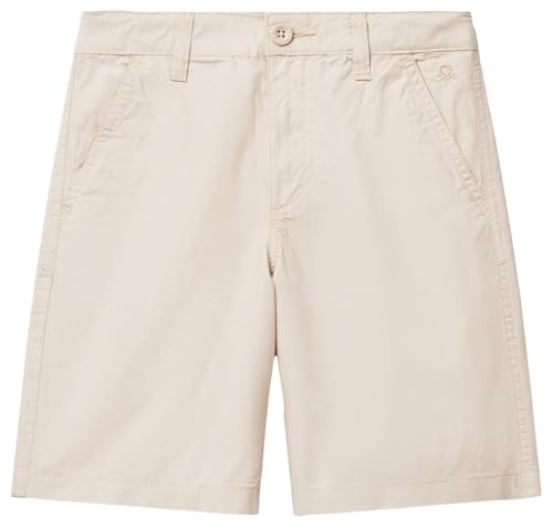 United Colors of Benetton Bermuda 4ac7c903o Pantalones Cortos, Beige, 150 cm Niños y Adolescentes