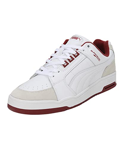 Puma Unisex-Adult Slipstream Lo Retro White-Intense Red Sneaker - 12UK (38469206)