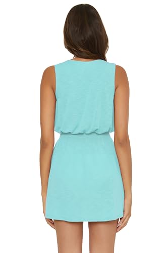 Image of BECCA Breezy Basics Cascade Ruffle Dress