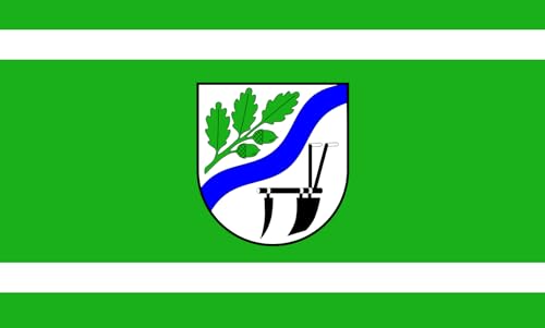 Drapeau horizontal Wallsbüll pavillon paysage large 1.35m² - 2