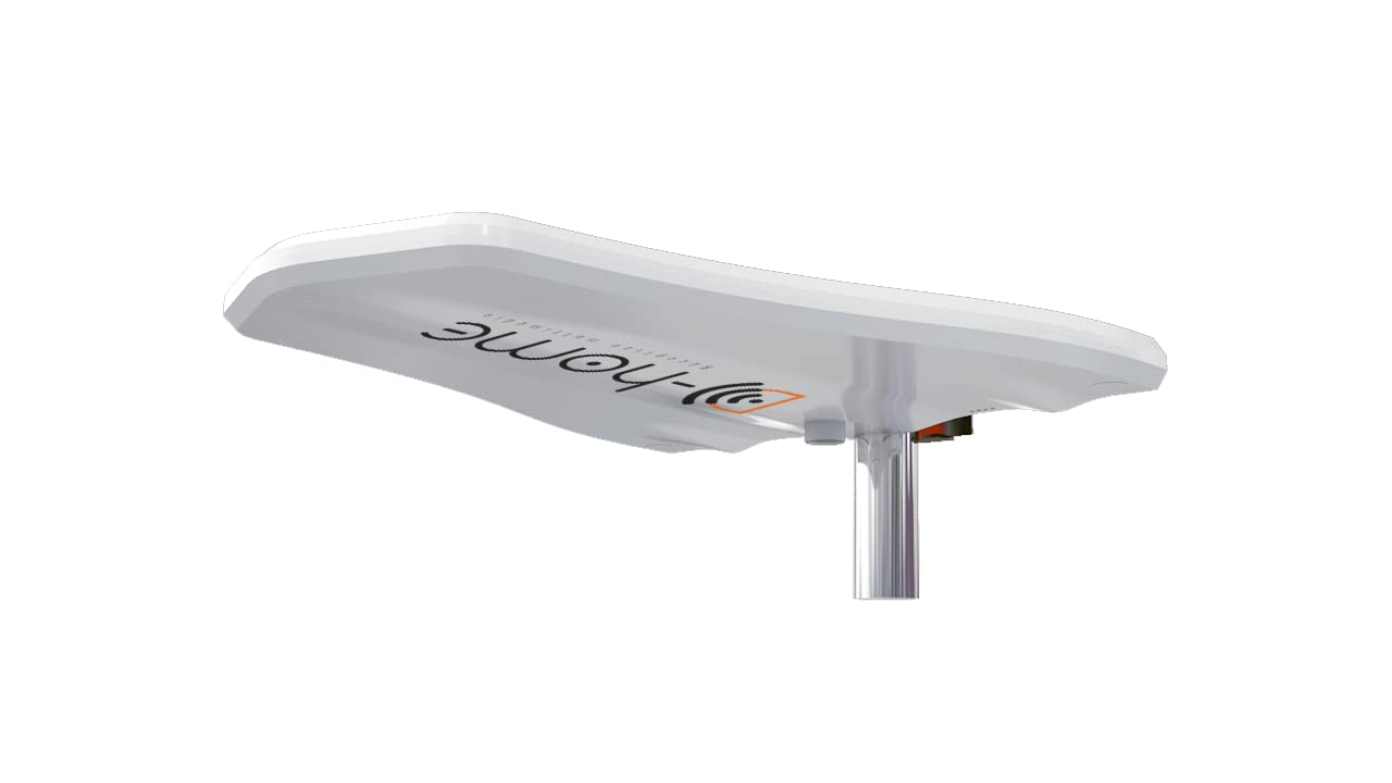D-Home - Explorer Connect - Antenna TV collegata per Caravana, con amplificatore. Antenna TV Pilotabile con App Mobile per una ricezione ottimale. Installazione facile/chiavi in mano