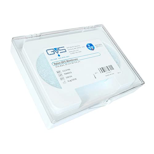 Image of GVS 1213825 Membrane Disk, 0.45 m, 47 mm Diameter, Magna Nylon (Pack of 100)
