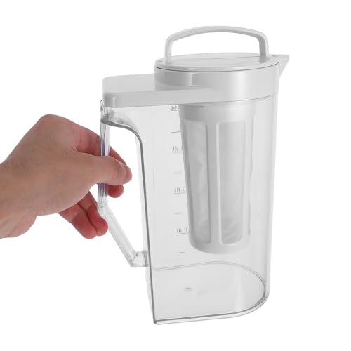 Jarra para café frío con tapa hermética antifugas y gran capacidad de 1.6l 5