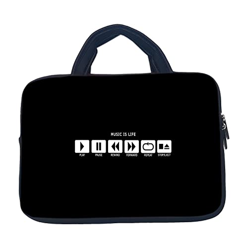 Image of Theskinmantra Music Repeat Laptop Sleeve for 11 inch laptops
