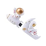 TOYMYTOY 2個 宇宙飛行士ソケット保護カバー スペース 家庭用ソケットパッ