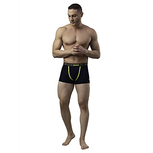 Image of Underjeans Men's Cotton Regular Fit Solid Trunk