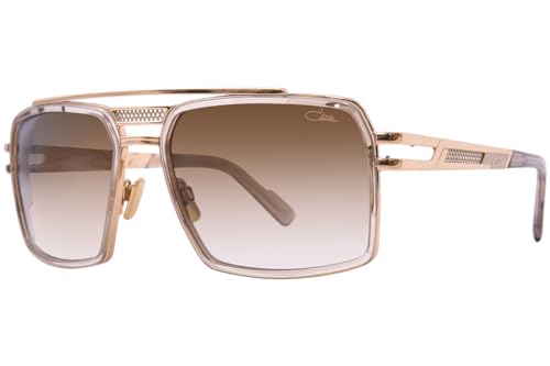 Cazal 6033/3 003 Sunglasses Men's Brown Transparent Gold/Brown Gradient 60mm