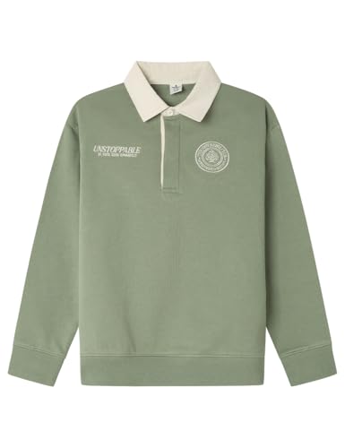 Polo en fleece polaire contre le froid pour garçon actif sans transpirer