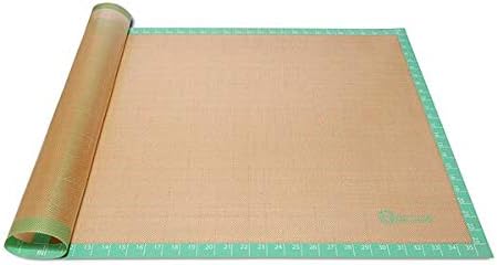 Jumbo Non-stick Silicone Pastry Mat | Size 36” by 24” Inches | Anti-slip surface Perfect for Rolling Dough, Various Pastries, and Art and Crafts Projects