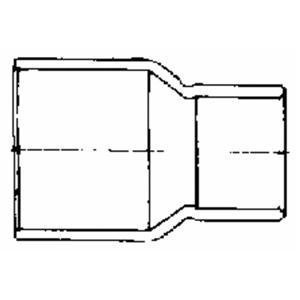 Mueller Streamline 1-1/4 in. Sweat x 1 in. Dia. Sweat Copper Reducing Coupling