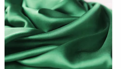 MEISEE Solid Color Mulberry Silk Scarf 20" Square Scarf Neck Scarf Hair Head Breathable Lightweight for Women Gift Packed (forest green, 21)4