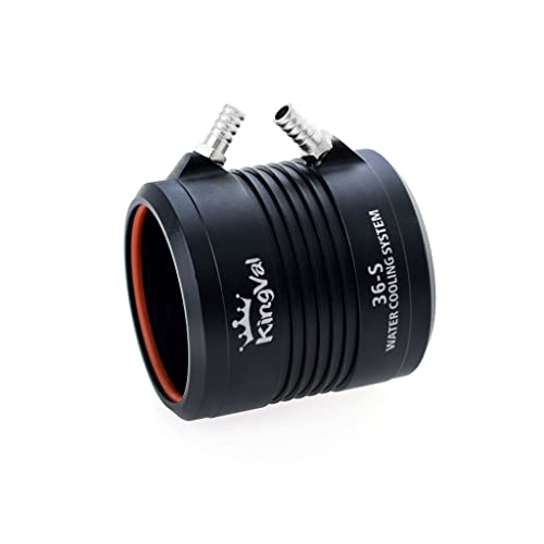 KingVal Replacement Water Cooling Jacket Unit Compatibe with KINGVAL 3660/3670 RC Boat Brushless Motor