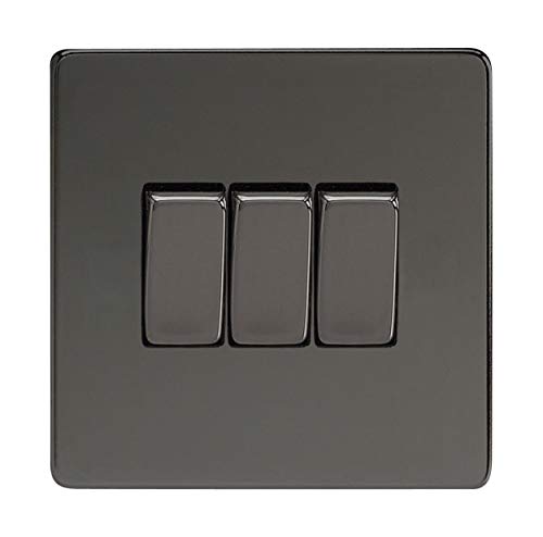 Varilight Screwless Iridium, White, 86x86x25mm