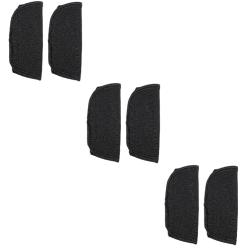 ERINGOGO 6個 保護ケース のアームレスト のハンドルカバー グリップ オフィス トロリー のハンドルスリーブ アームレストプロテクター ハンドルバーカバー ストレッチチェアアームカバー 自