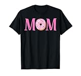mom of the sweet one birthday - donut girl 1° compleanno maglietta