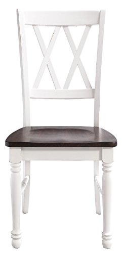 Crosley Furniture Shelby Dining Chairs (Set Of 2), Distressed White #TOP1