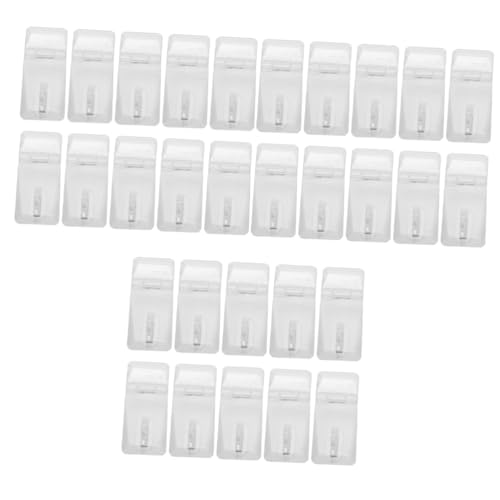 DECOMELODY 60 Sets High Hardness Hinge Locks Acrylic Lock Hasp Replacement for Suitcase
