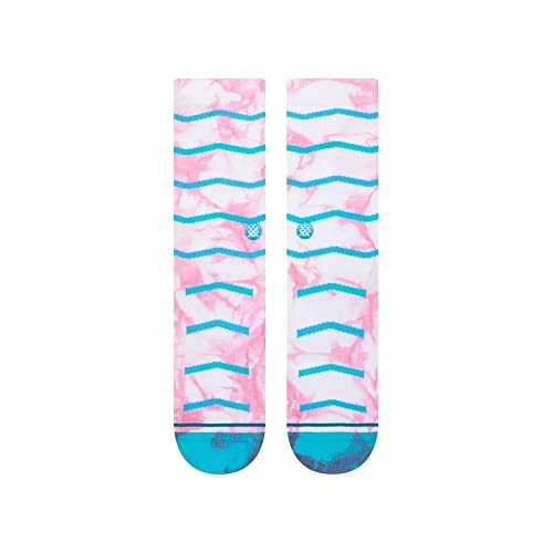 Stance Crew Tie Dye Chevron Socks (Large, White)2