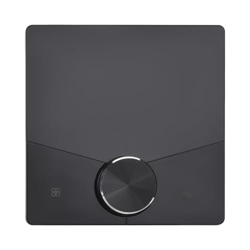 mingzhe Termostato de Acondicionamiento Central Control de Pantalla Táctil y Perilla 5+1+1 Programación Iluminante Dinámica para Hogares Modernos (BAC-009al)