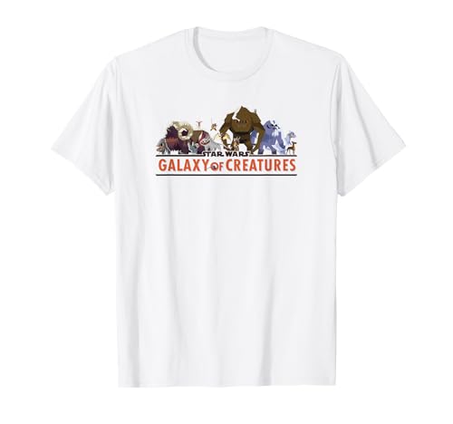 T-Shirt Star Wars Galaxy Of Creatures Group Shot pour fan de science-fiction