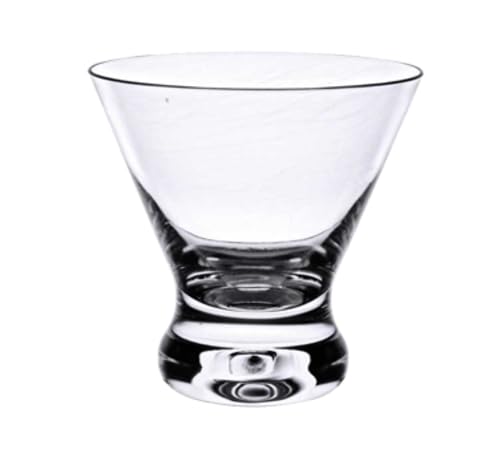 PLTHCG008C Cocktail Glass, 8 oz., 3-7/8"H, Heavy Base, Polycarbonate, Clear, Pack of 12