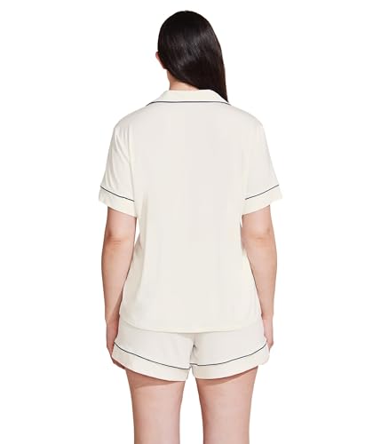 Image of Eberjey Gisele Rib Relaxed Short PJ Set