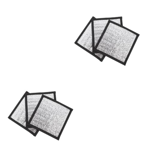 Parliky 2sets Reptile Heating Pad Insulation Mat for Heater Perfect for Cold Weather 3pcs*2