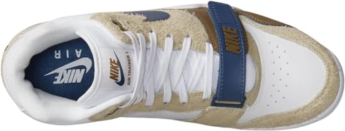 Nike mens Air Trainer 1 Shoes, Limestone/Ale Brown/White/Vale, 103