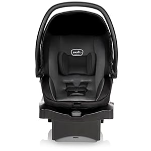 Evenflo LiteMax 35 Infant Car Seat, Lightweight, Extended Use, Belt Lock-Off, Ergonomic Handle