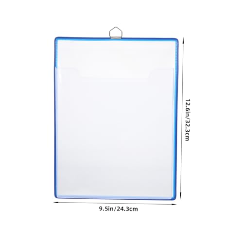 OSALADI Hanging File Organizer Document Storage Bag Transparent File Storage for Home Office Design with Capacity for Efficient