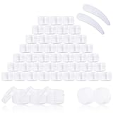 5 Gram Sample Containers 50Pcs, 5ML Clear Jars with Lids, Empty Plastic Cosmetic Containers with...