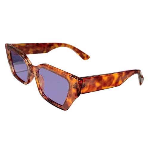 Lunettes de soleil œil de chat au motif léopard tendance : une protection UV400 élégante et chic