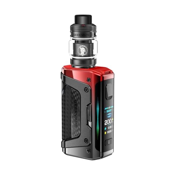 GEEKVAPE Aegis Legend 5 Kit | 200W Aegis Legend 5 TC Box Mod + 7ml GeekVape Z Sub Ohm Tank 5 (Z0.2 XM + 0.4 XM Boost Coil), Sans nicotine,San Batterie