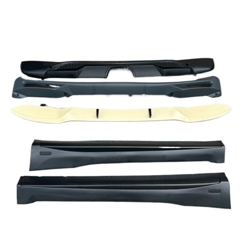 Bas de caisse Smart 453 aérodynamique et aileron de protection