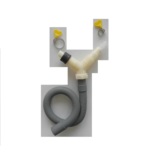 Adapter trójnika drenażowego do pralki i suszarki, 0,3 m rozszerzona część zamienna węża spustowego