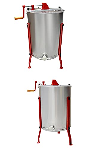 Handleiding Honey Shaker Rvs Honey Separation Machine Vierframe Rvs Honey Press Machine Neem Honey 4 Bee Extractor Crank… - Image 8