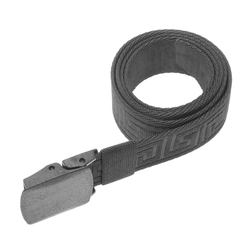 Beaupretty Outdoor Men's Waist Belt Reusable Camping Belt with Buckle Comfortable Smooth for Casual and Formal Wear for Friends